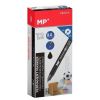 Marker permanentny 0,4mm do CD/DVD czarny (12szt)