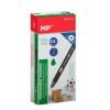 Marker permanentny 0,4mm do CD/DVD zielony (12szt)