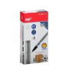 Marker olejowy 0,7mm srebrny (12szt)