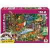 Puzzle PQ 150 Zwierzęta w lesie G3