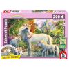 Puzzle PQ 200 Rodzina jednorożców G3
