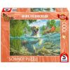 Puzzle PQ 1000 Mark Fredrickson Labrador na rybach