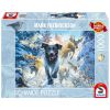 Puzzle PQ 1000 Mark Fredrickson Labrador na śniegu