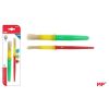 Pędzle dla dzieci z uchwytem Easy grip 2szt
