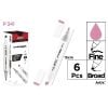 Marker Chromax z 2 końcówk. P 341 (6szt)