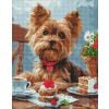 Diamentowa mozaika - Podwieczorek z yorkiem 40x50