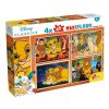 Puzzle Maxifloor 4x48 Disney Król Lew