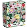 Puzzle Hard-S Botanika: Kwiaty lotosu i ryby