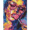 Diamentowa mozaika - Dziewczyna z cukierkiem 40x50