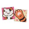 Diamentowa mozaika Kids naklejka - Puffy 9x9cm