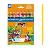 Kredki drewniane Kids Smooth ECO 36szt BIC