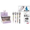 Długopis ścieralny 0,5mm panda (48szt)