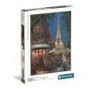 Puzzle 500 HQ Night At The Eiffel Cafe