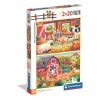 Puzzle 2x20 Super Kolor The Farmyard Family