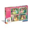 Puzzle 4w1 Super Kolor Disney Princess