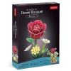 Puzzle 3D Bukiet kwiatów Róże