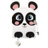 Pamiętnik z kłódką A5/96K 3D włochacz Panda