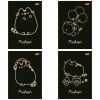 Zeszyt A5/60K kratka laminowany Pusheen (10szt)