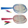 Badminton krótki z lotką z piórkiem MIX