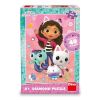 Puzzle 200 z diamencikami, Koci Domek Gabi
