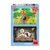 Puzzle 2w1 Krecik, Dzień Krecika