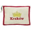 Poduszka Kraków czerwona 34x24cm
