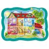 Puzzle ramkowe. Mysi domek