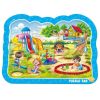 Puzzle ramkowe. Plac zabaw