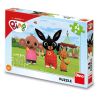 Puzzle Królik Bing i przyjaciele na lodach 24el