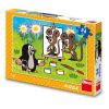 Puzzle Krecik maluje portret 24el
