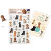 Naklejki puffy Puppy Sign 30szt