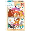 Puzzle drewniane 2x16 Król Lew Bambi