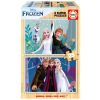 Puzzle drewniane 2x25 Kraina Lodu