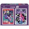 Puzzle 2x500 Królewna Śnieżka / Mała Syrenka