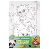 Malowania po numerach Panda