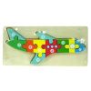 Puzzle drewniane Samolot