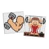 Diamentowa mozaika naklejka Kids - Sport Silacz