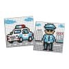 Diamentowa mozaika naklejka Kids - Oficer policji