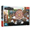 Puzzle 100 Smoki w akcji TREFL