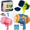 Pistolet na bańki na baterie 132 otwory MIX