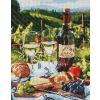 Doamentowa mozaika - Południowa uczta 40x50cm