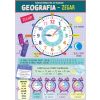 Karta edu składana j. geografia - zegar A4