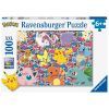 Puzzle dla dzieci 100 2D: Pokemon