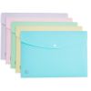 Teczka kopertowa A4 PP Urban pastel mix (5szt)