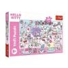 Puzzle 300 Poznaj świat Hello Kitty