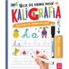 Kaligrafia. Uczę się ładnie pisać. Piszę i zmazuję