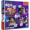 Puzzle 4w1 - Pozaziemskie misje Elio TREFL