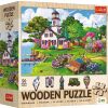 Puzzle drewniane 500+1 Letnia przystań TREFL