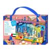 Stwórz pejzaż miejski Dubaj - puzzle drewniane 3D