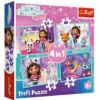 Puzzle 4w1 Wielka przygoda Gabby TREFL